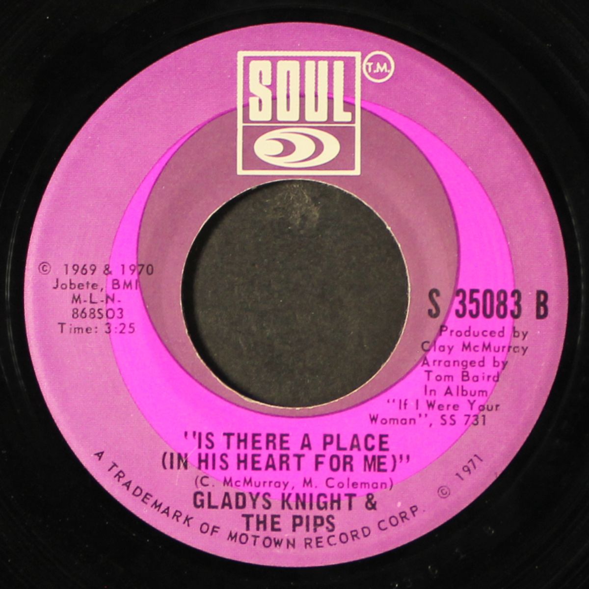 i don't want to do wrong / is there a place (in his heart for me) by GLADYS KNIGHT & PIPS