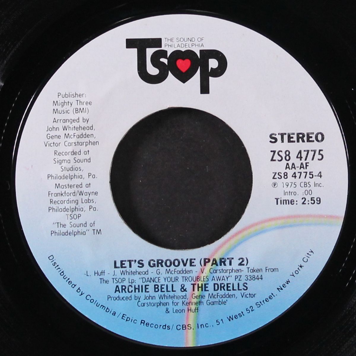 let's groove / part 2 by ARCHIE BELL & DRELLS