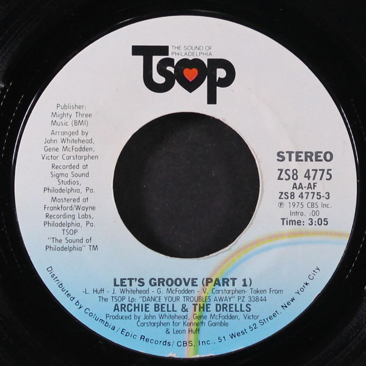 let's groove / part 2 by ARCHIE BELL & DRELLS