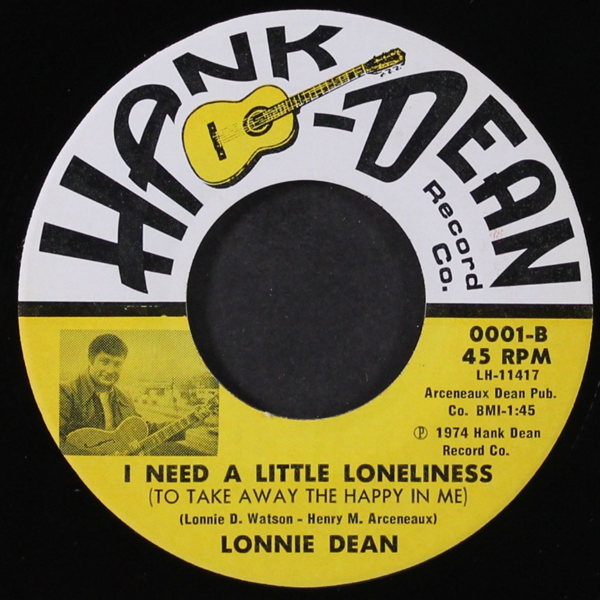 goodbye chicago / i need a little loneliness by LONNIE DEAN