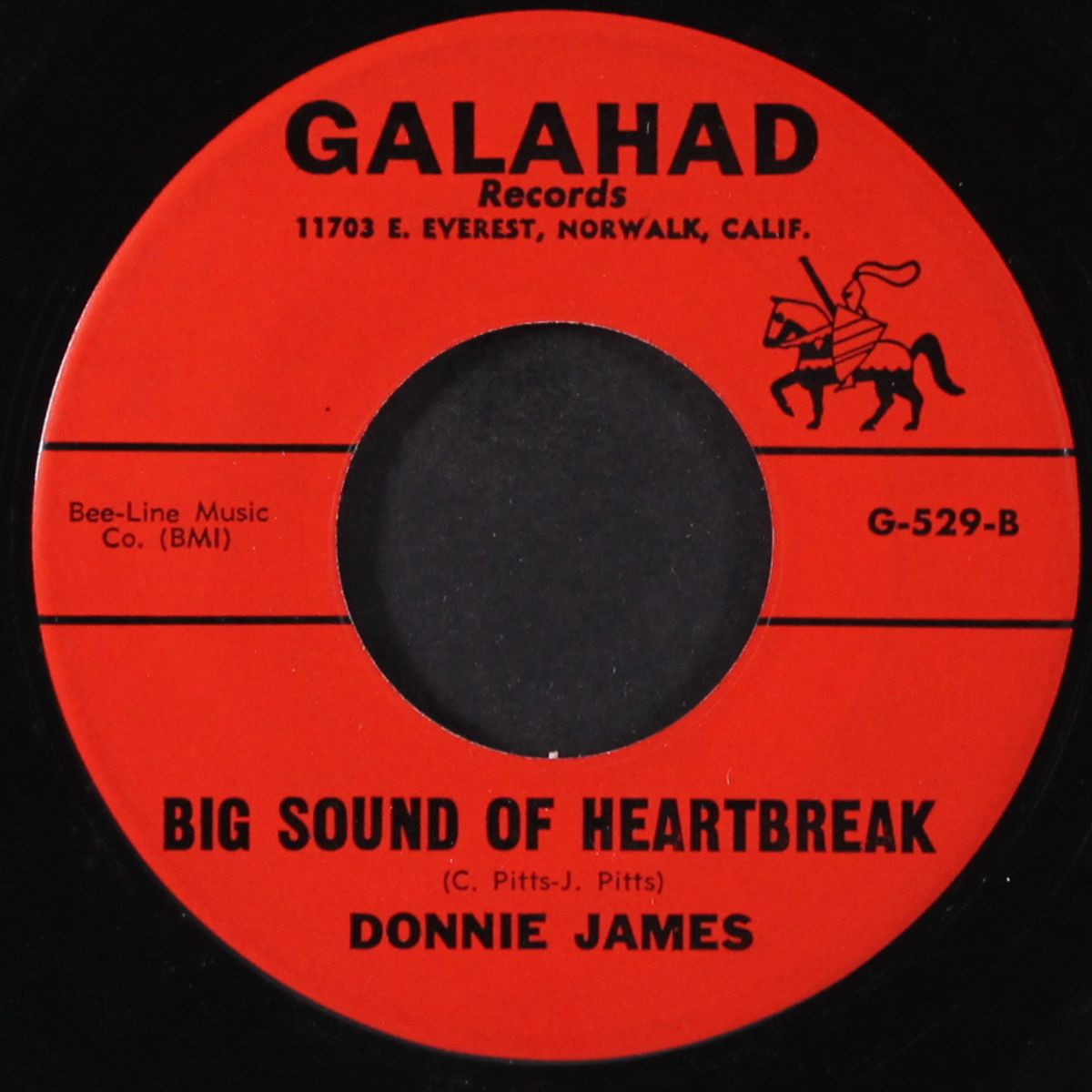 big sound of heartbreak / your first heartache by DONNIE JAMES