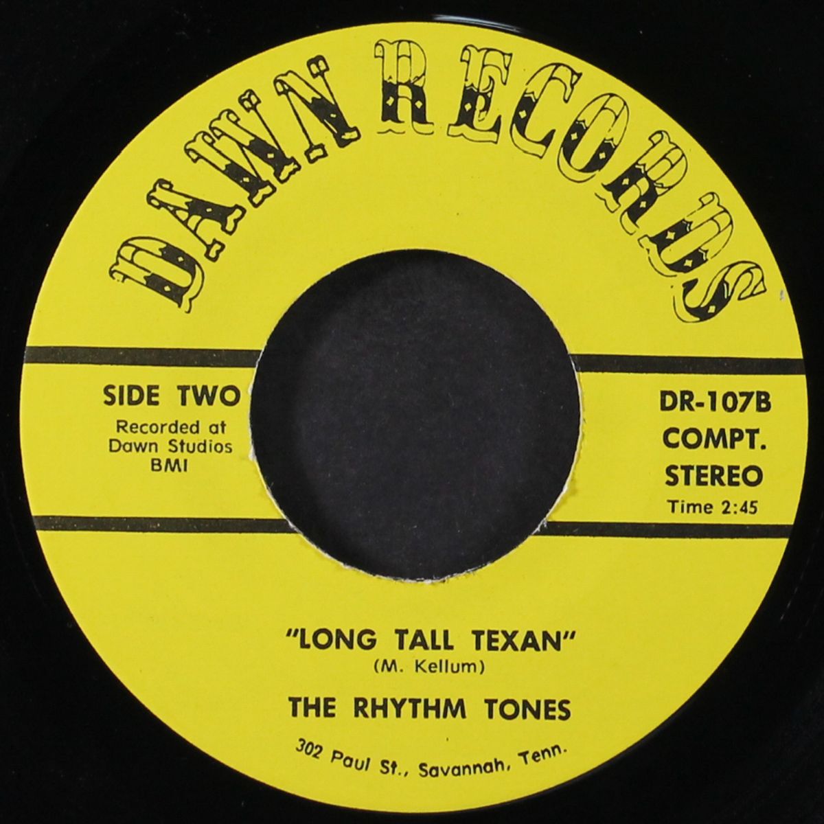 ever growing sweetness / long tall texan by RHYTHM TONES