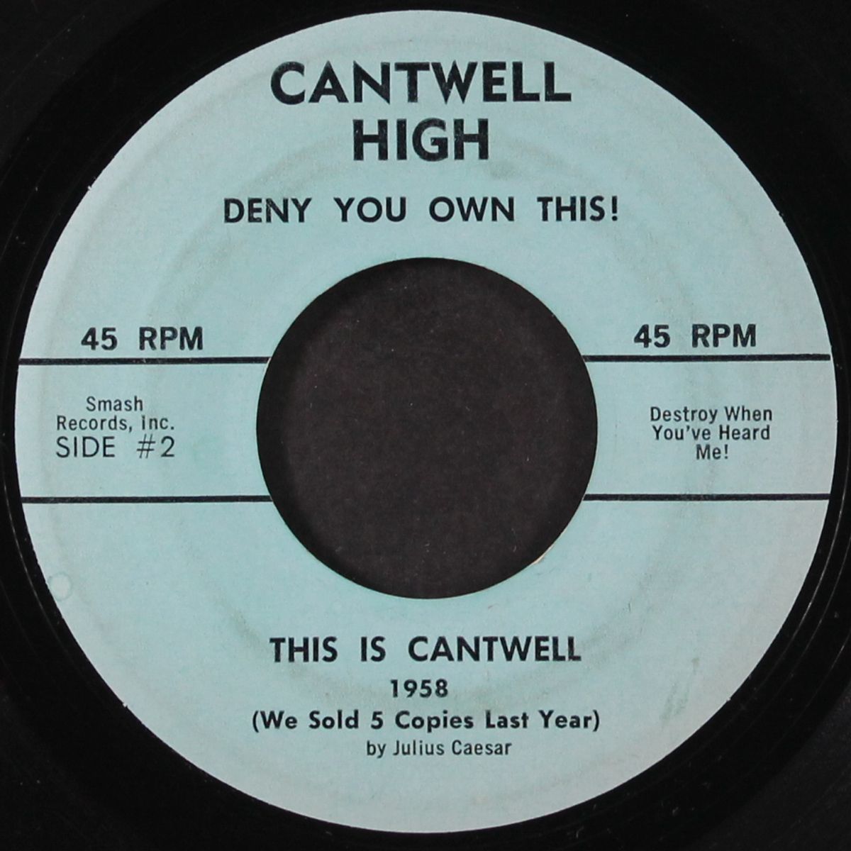 this is cantwell 1958 / my senior year by UNKNOWN ARTIST
