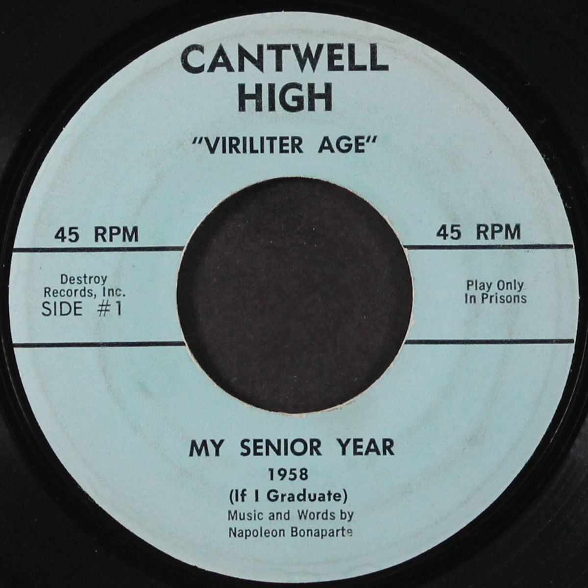 this is cantwell 1958 / my senior year by UNKNOWN ARTIST