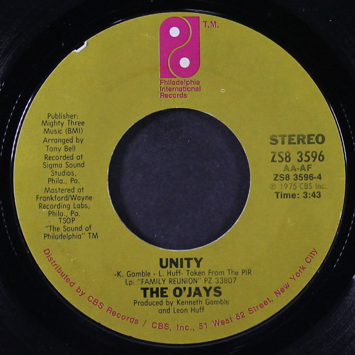 unity / family reunion by O'JAYS