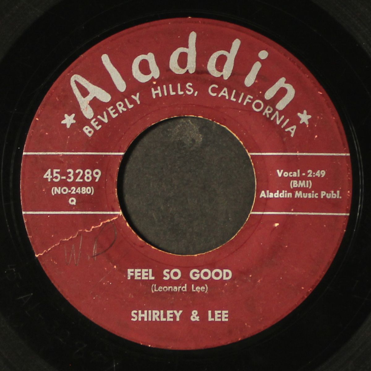 feel so good / you'd be thinking of me by SHIRLEY & LEE