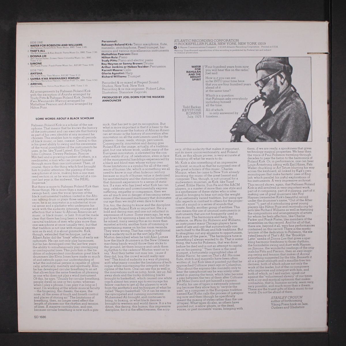 other folk's music by RAHSAAN ROLAND KIRK