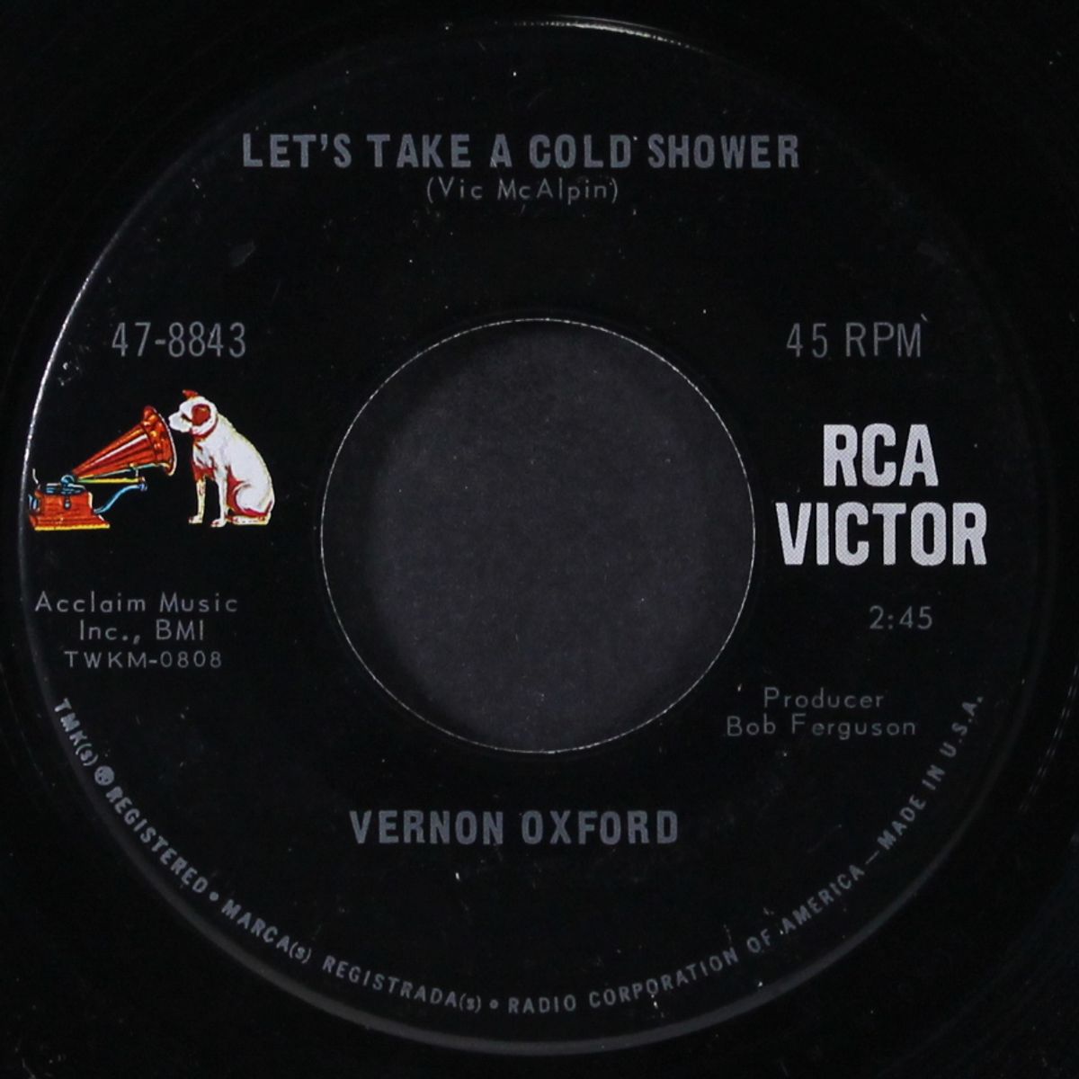 let's take a cold shower / hide by VERNON OXFORD