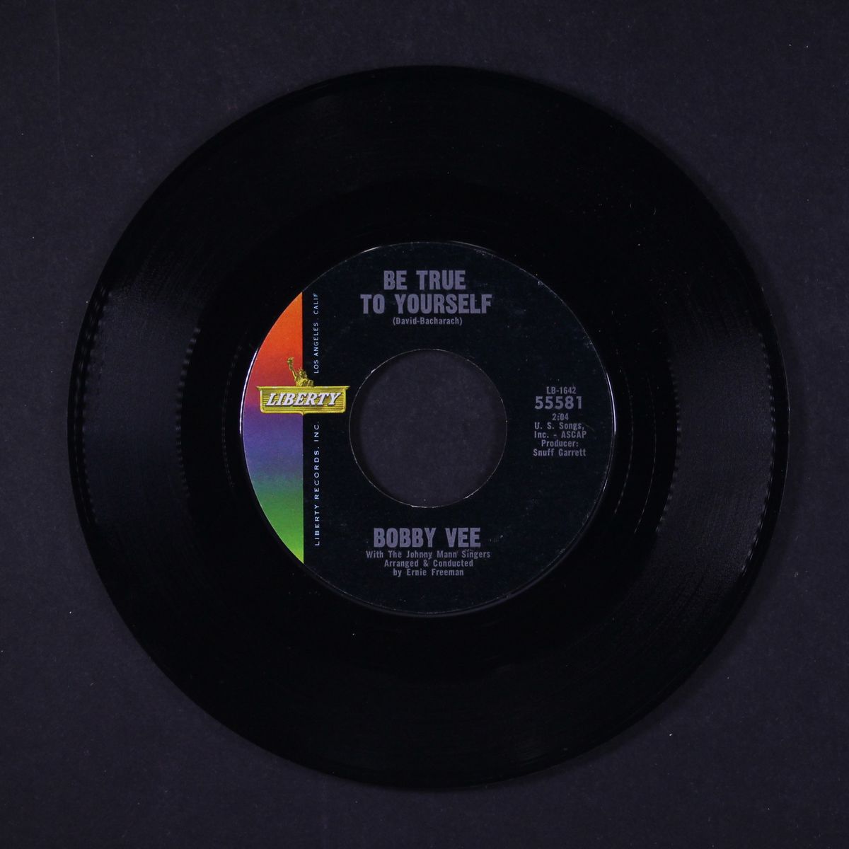 be true to yourself / a letter from betty by BOBBY VEE