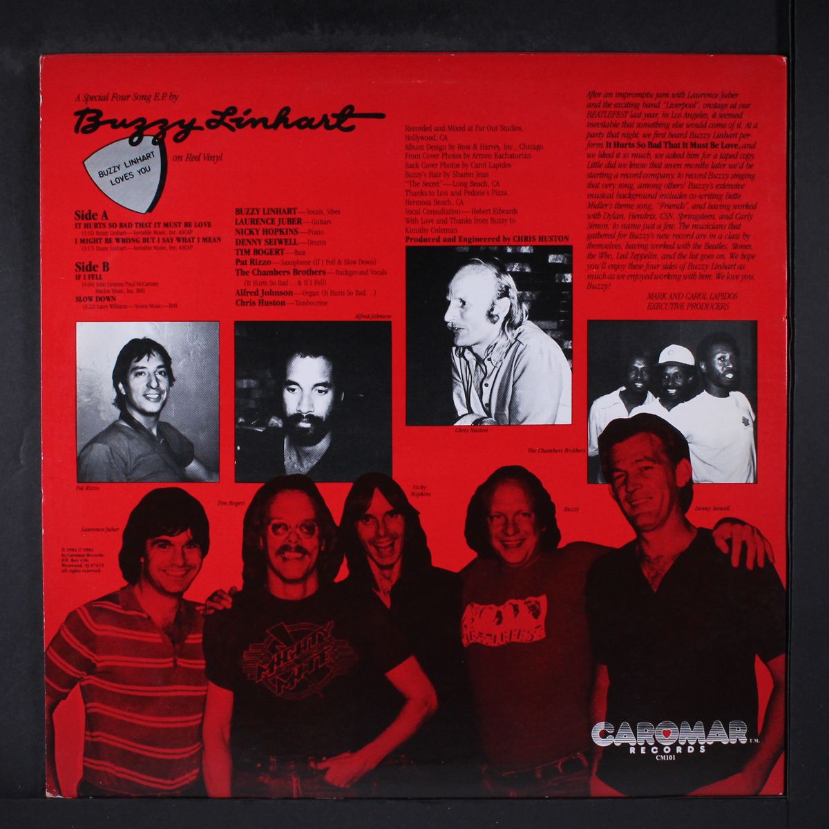 four sides of buzzy linhart by BUZZY LINHART