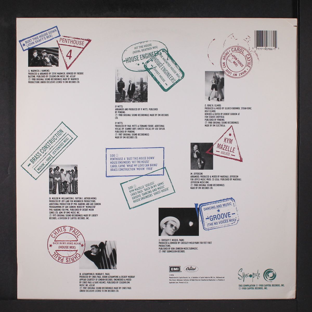 london towne house -syncopate '88 by VARIOUS