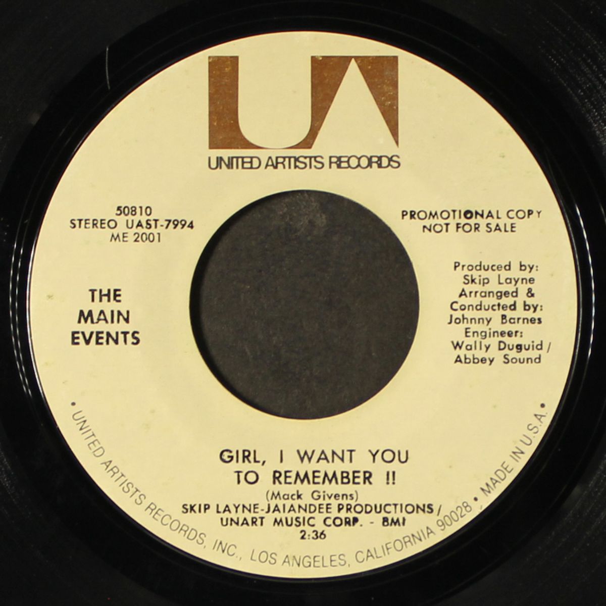 don't leave / girl, i want you to remember by MAIN EVENTS