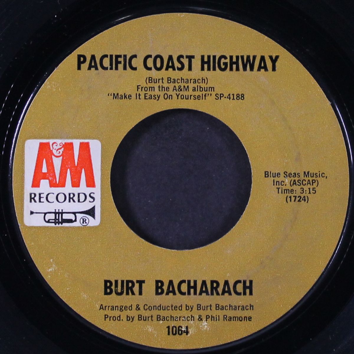 i'll never fall in love again / pacific coast highway by BURT BACHARACH