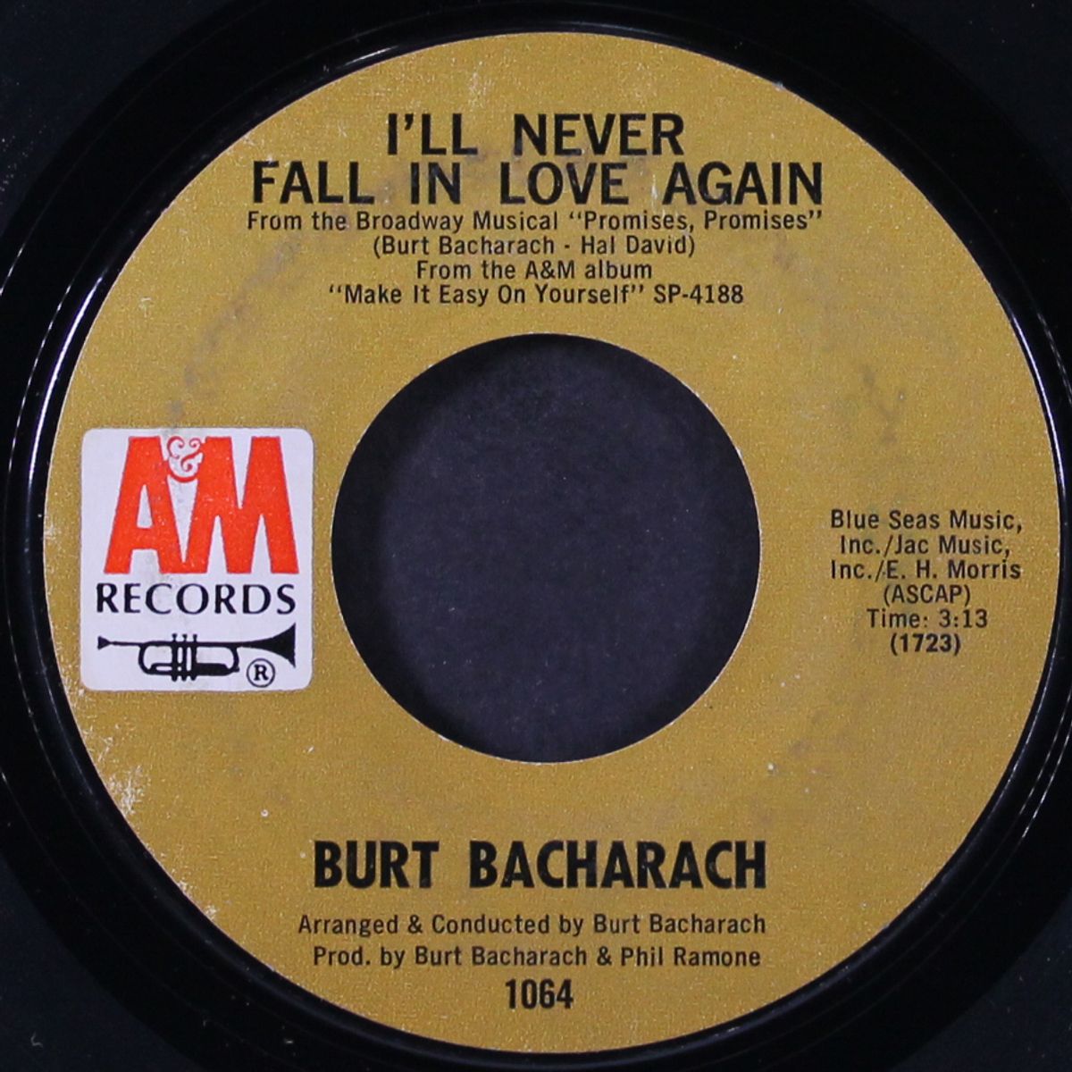 i'll never fall in love again / pacific coast highway by BURT BACHARACH