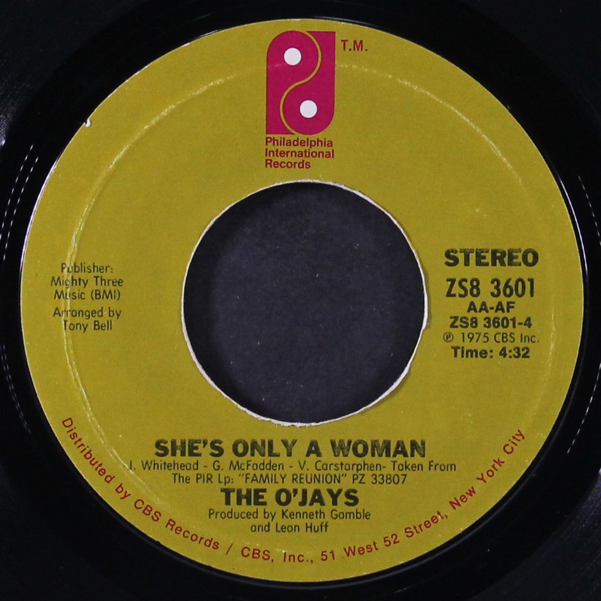 message in our music by O'JAYS