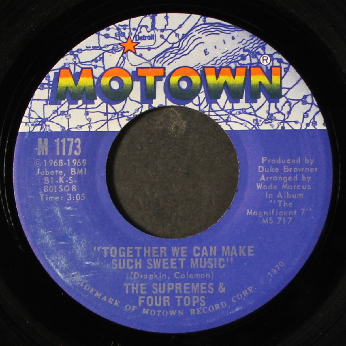 river deep - mountain high / together we can make such sweet music by SUPREMES & FOUR TOPS
