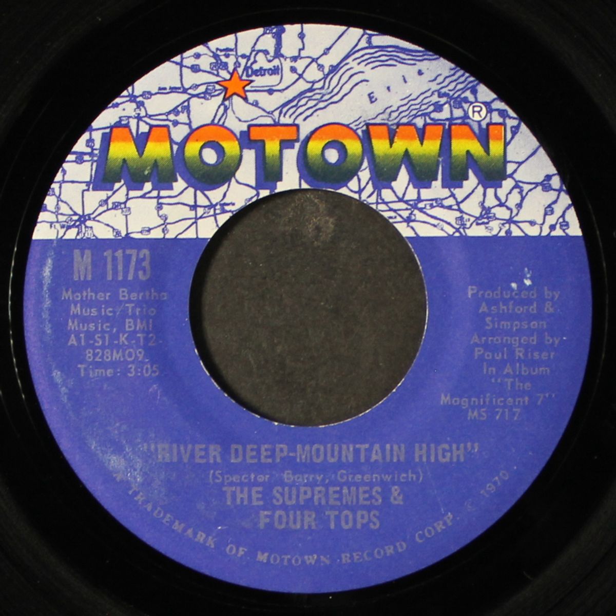 river deep - mountain high / together we can make such sweet music by SUPREMES & FOUR TOPS