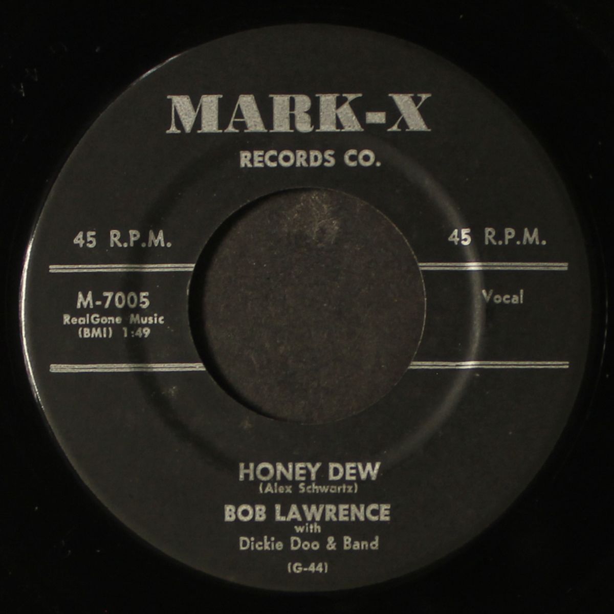 come my little baby / honey dew by BOB LAWRENCE