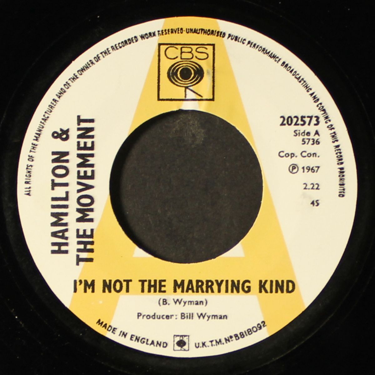 i'm not the marrying kind / my love belongs to you by HAMILTON & MOVEMENT