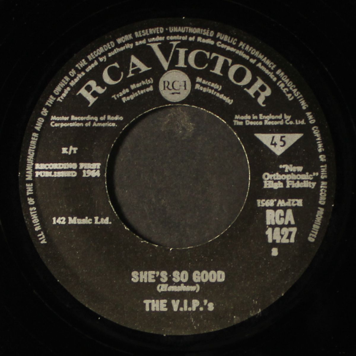 don't keep shouting at me / she's so good by V.I.P'S