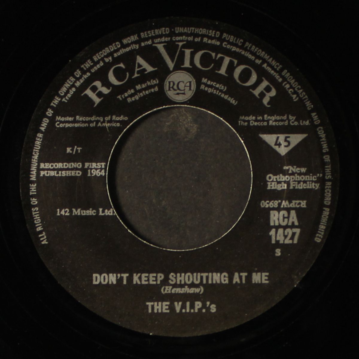 don't keep shouting at me / she's so good by V.I.P'S