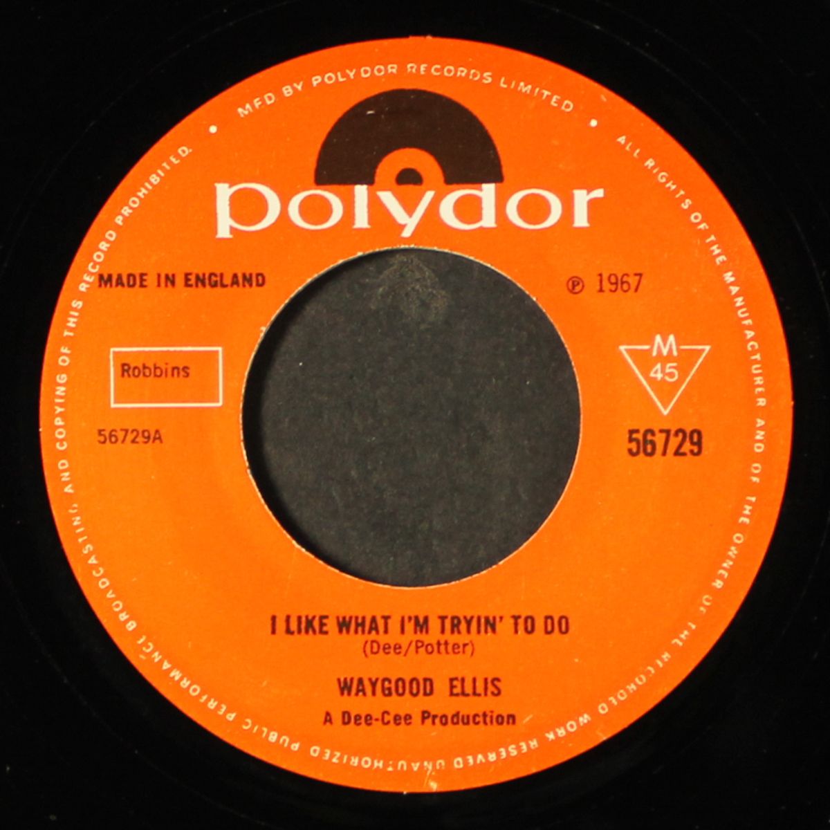 hey lover / i know what i'm trying to do by WAYGOOD ELLIS