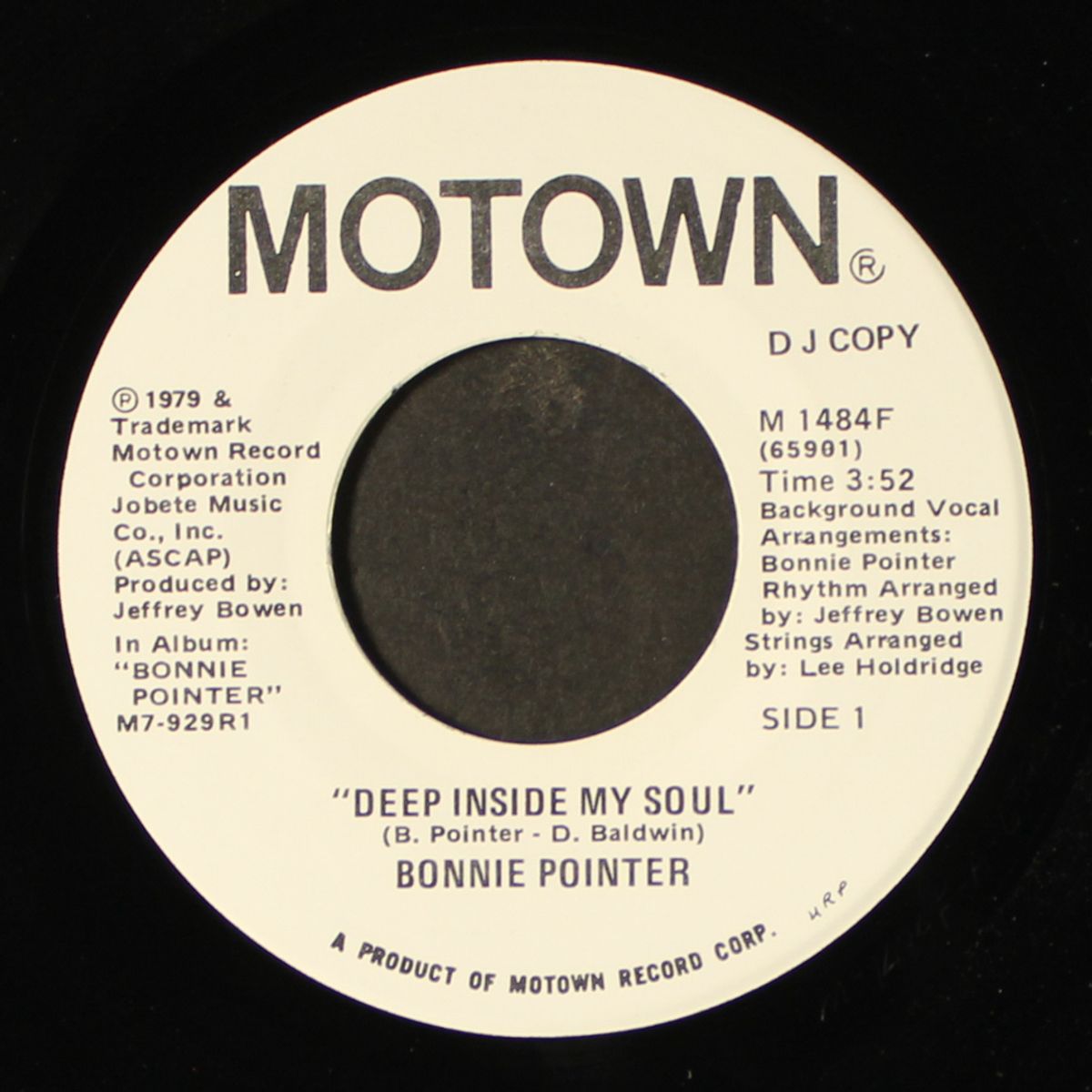 deep inside my soul / same by BONNIE POINTER