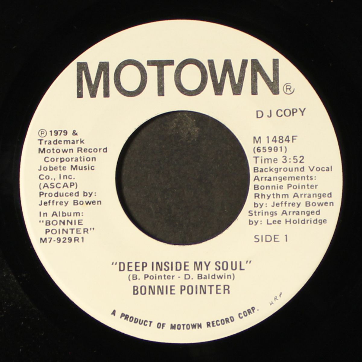 deep inside my soul / same by BONNIE POINTER