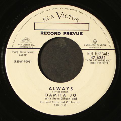 DAMITA JO W/ STEVE GIBSON & RED CAPS