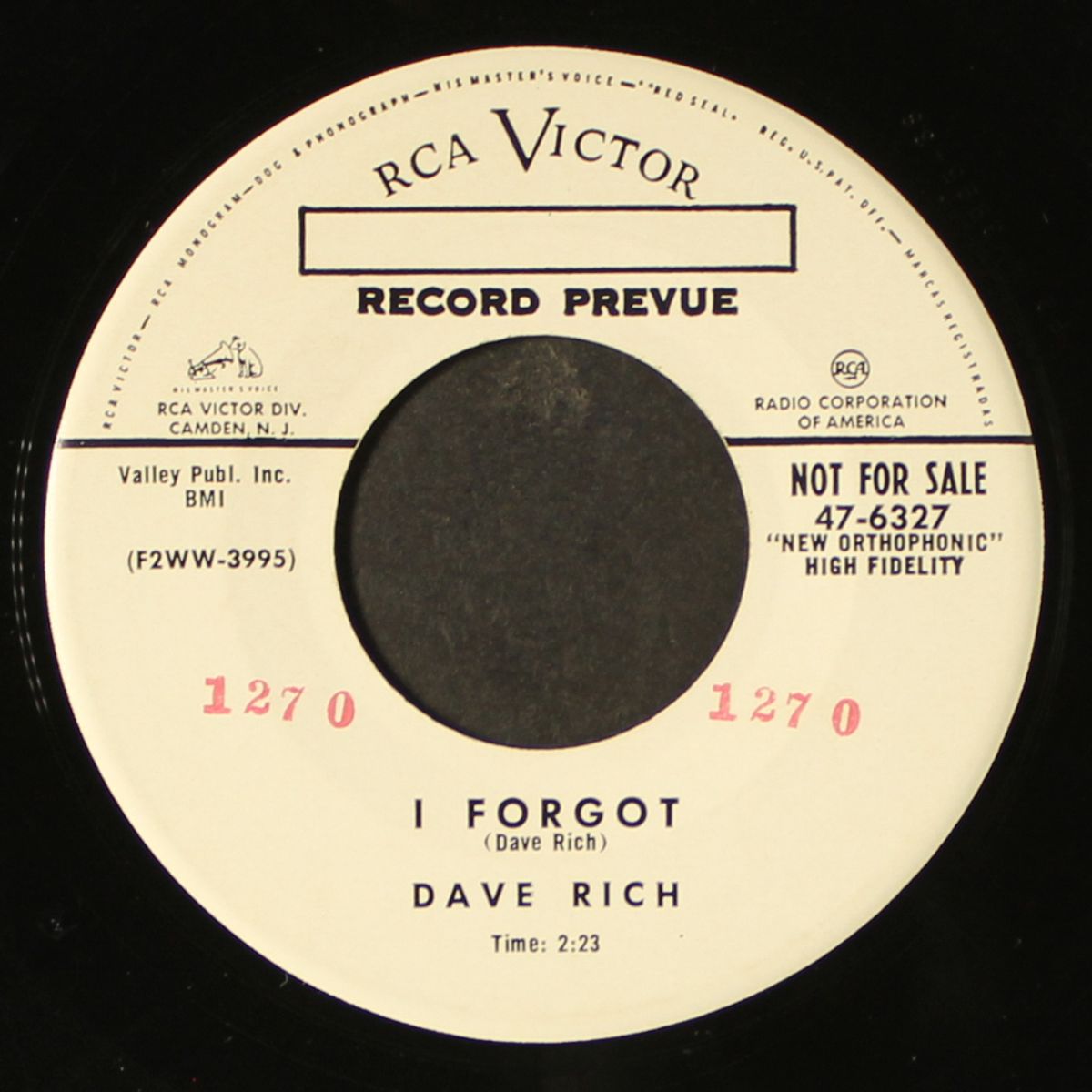 i forgot / i think i'm gonna die by DAVE RICH