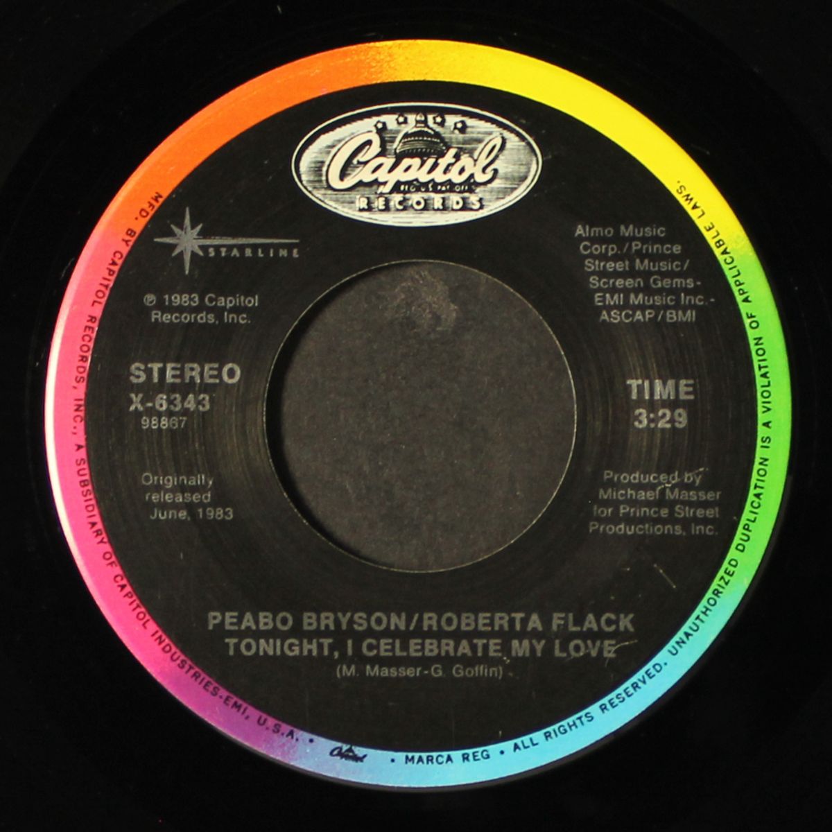 i just came here to dance / tonight, i celebrate my love by PEABO BRYSON & ROBERTA FLACK