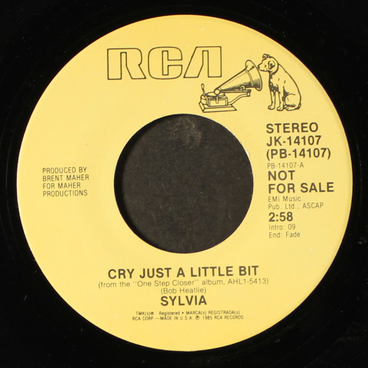 cry just a little bit / same by SYLVIA