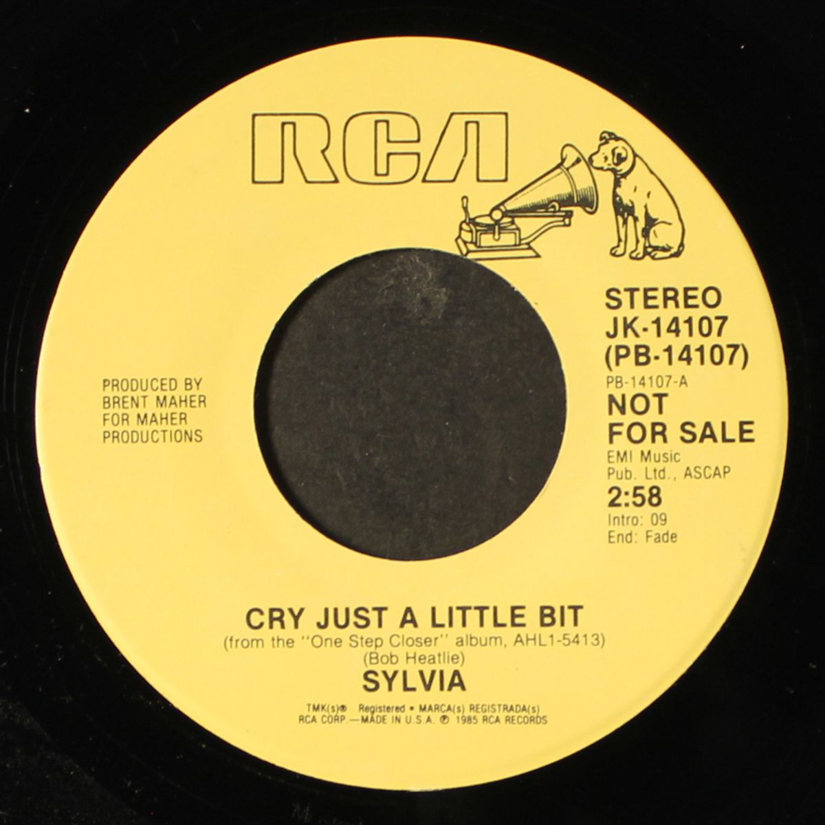 cry just a little bit / same by SYLVIA