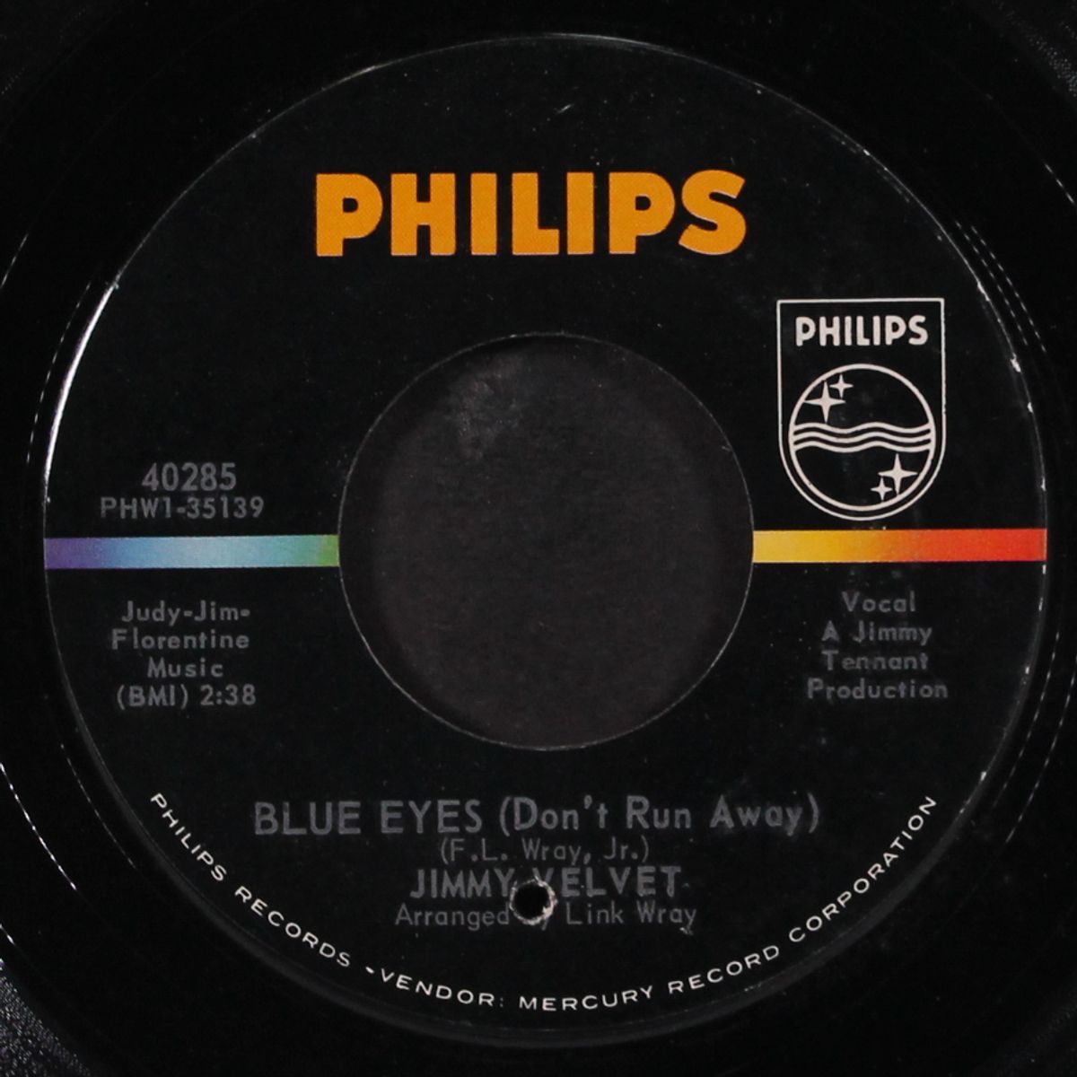 it's almost tomorrow / blue eyes by JIMMY VELVET