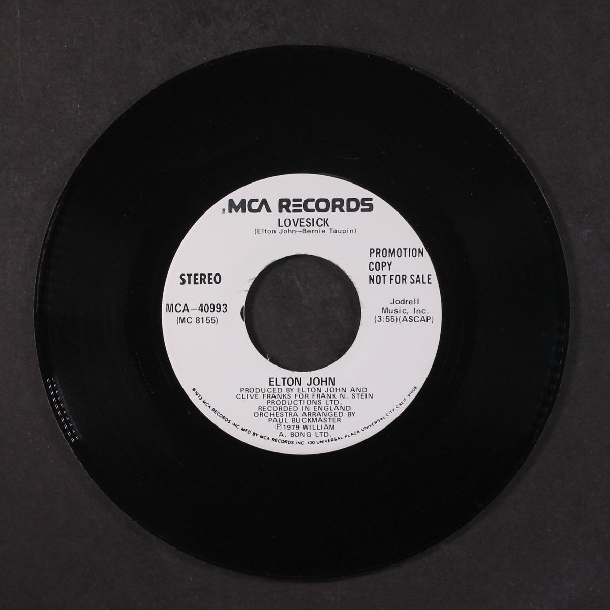 song for guy / lovesick by ELTON JOHN