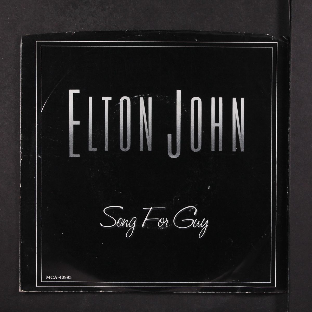 song for guy / lovesick by ELTON JOHN