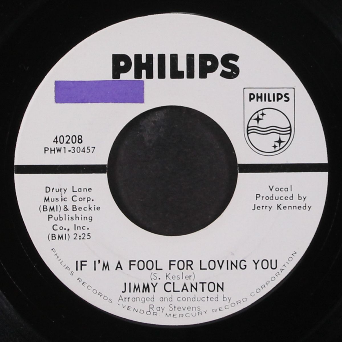 if i'm a fool for loving you by JIMMY CLANTON