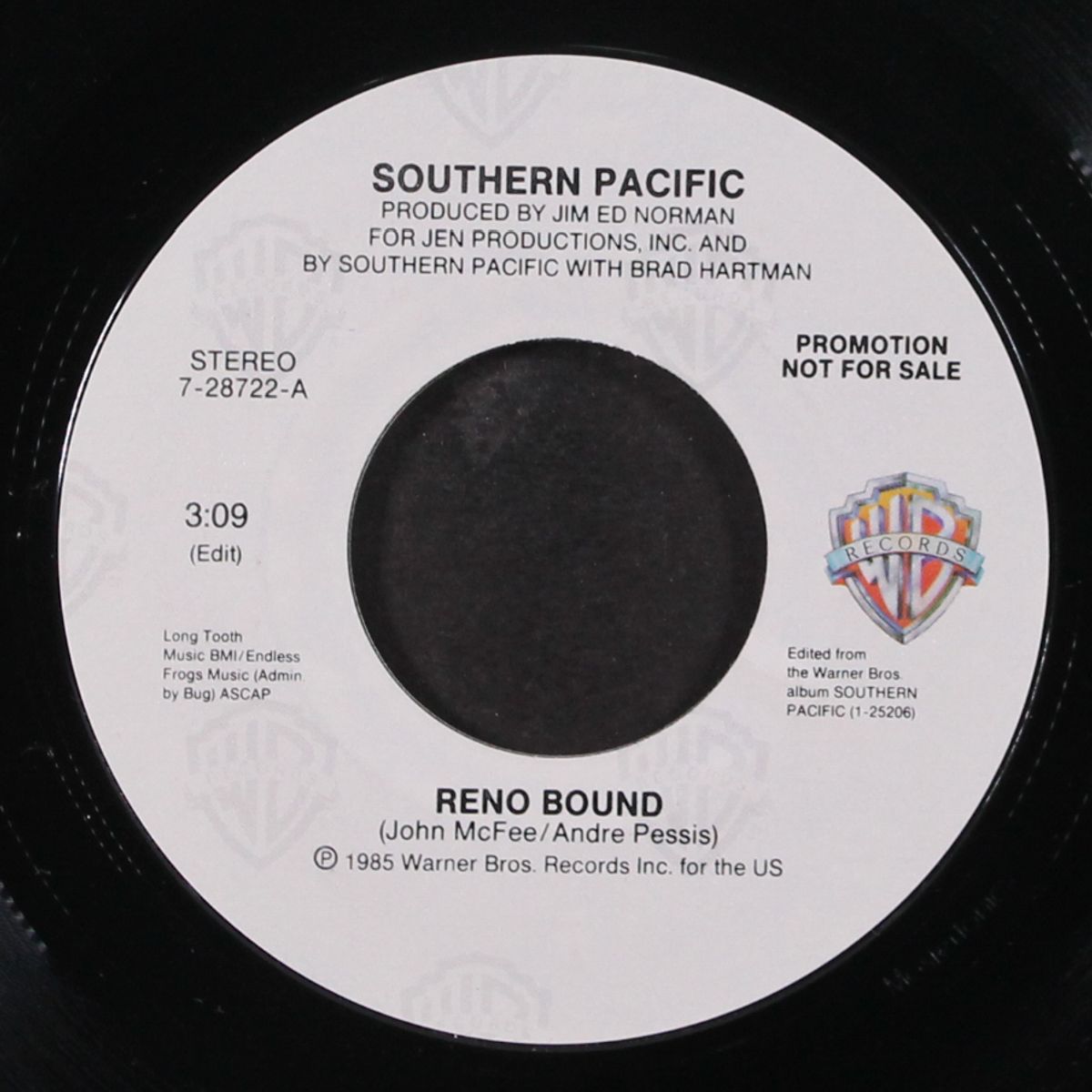 reno bound by SOUTHERN PACIFIC