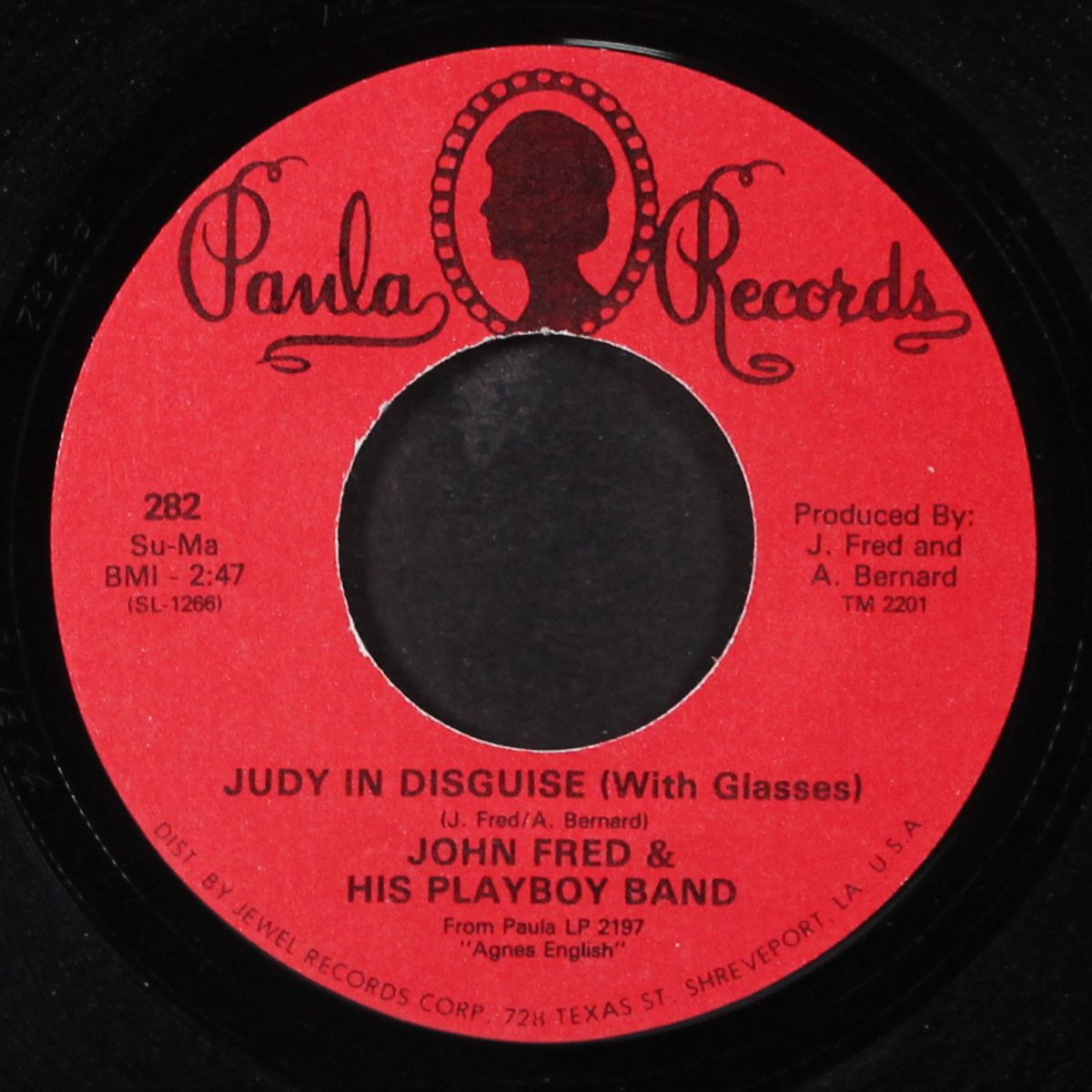 judy in disguise (with glasses) by JOHN FRED & PLAYBOY BAND