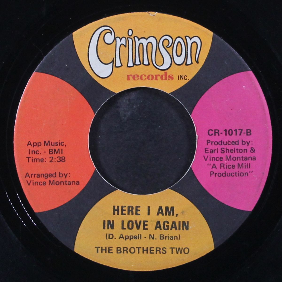 rock and roll hall of fame / here i am in love again by BROTHERS TWO