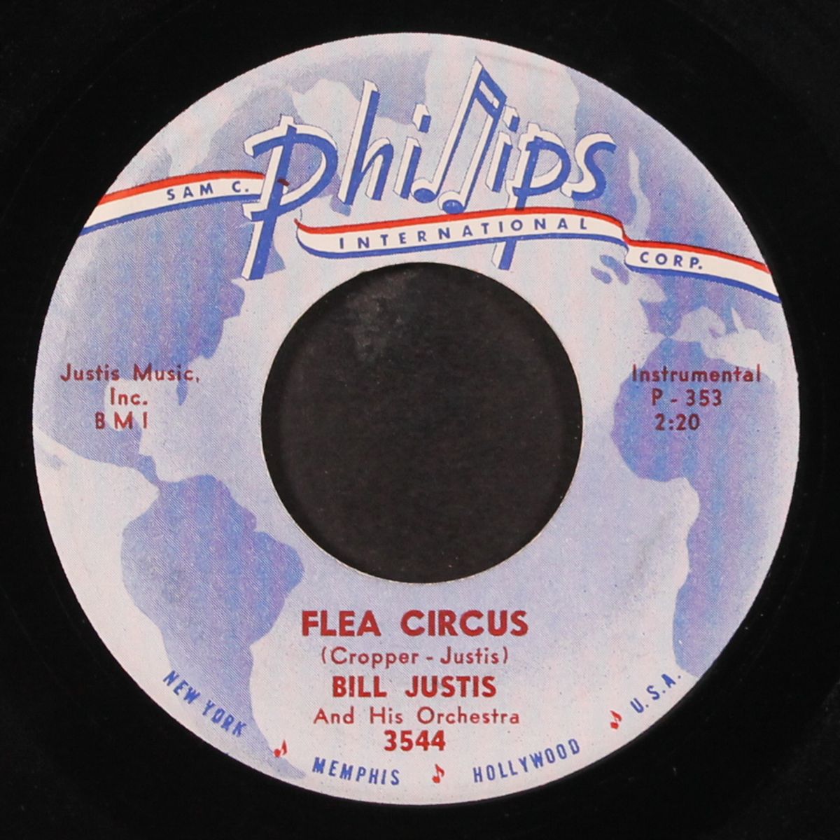 cloud nine / flea circus by BILL JUSTIS