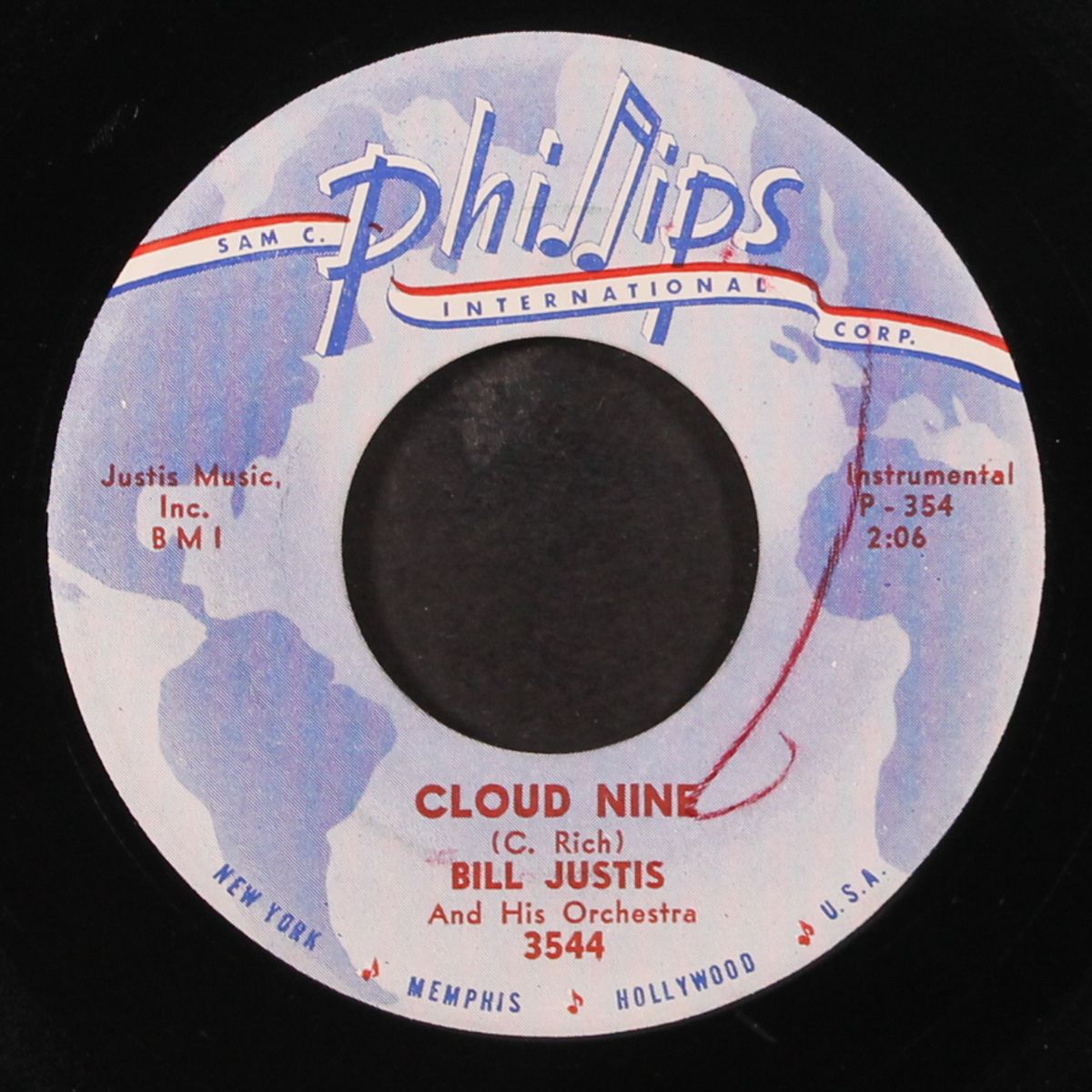 cloud nine / flea circus by BILL JUSTIS