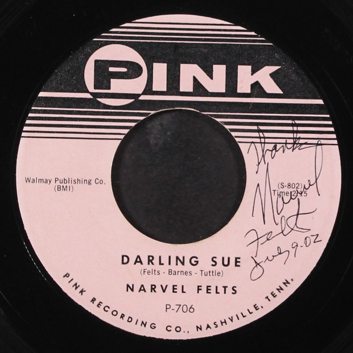 darling sue / tony by NARVEL FELTS