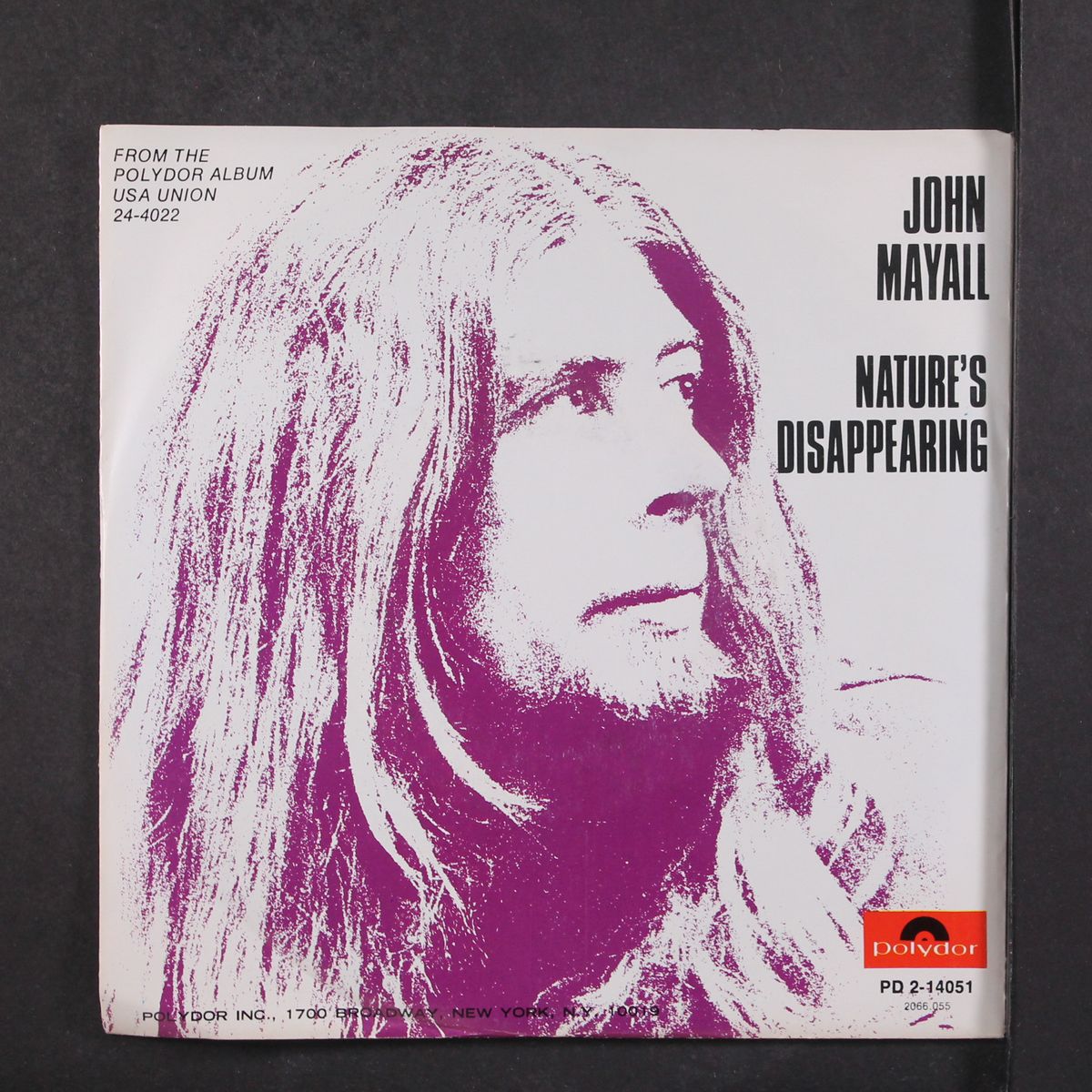 nature's disappearing by JOHN MAYALL