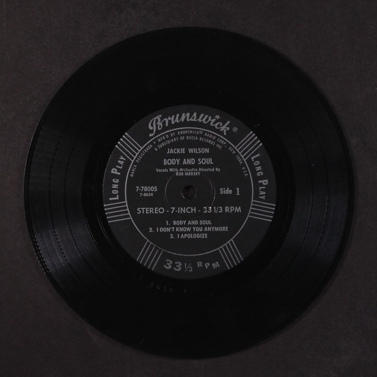 body and soul by JACKIE WILSON
