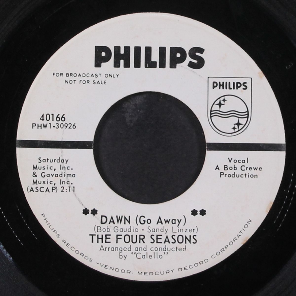 dawn (go away) by FOUR SEASONS