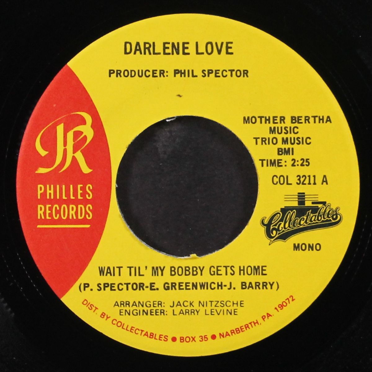 wait til' my bobby gets home / stumble & fall by DARLENE LOVE