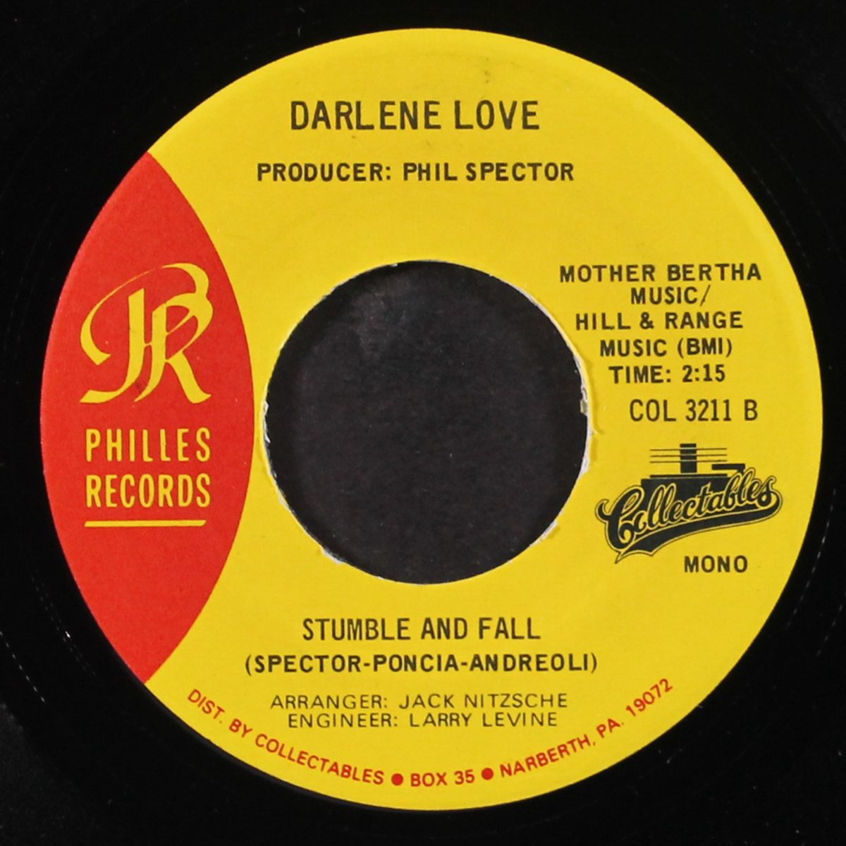 wait til' my bobby gets home / stumble & fall by DARLENE LOVE