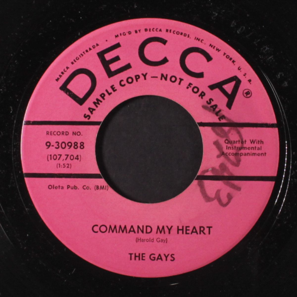 alone at the harbor / command my heart by GAYS