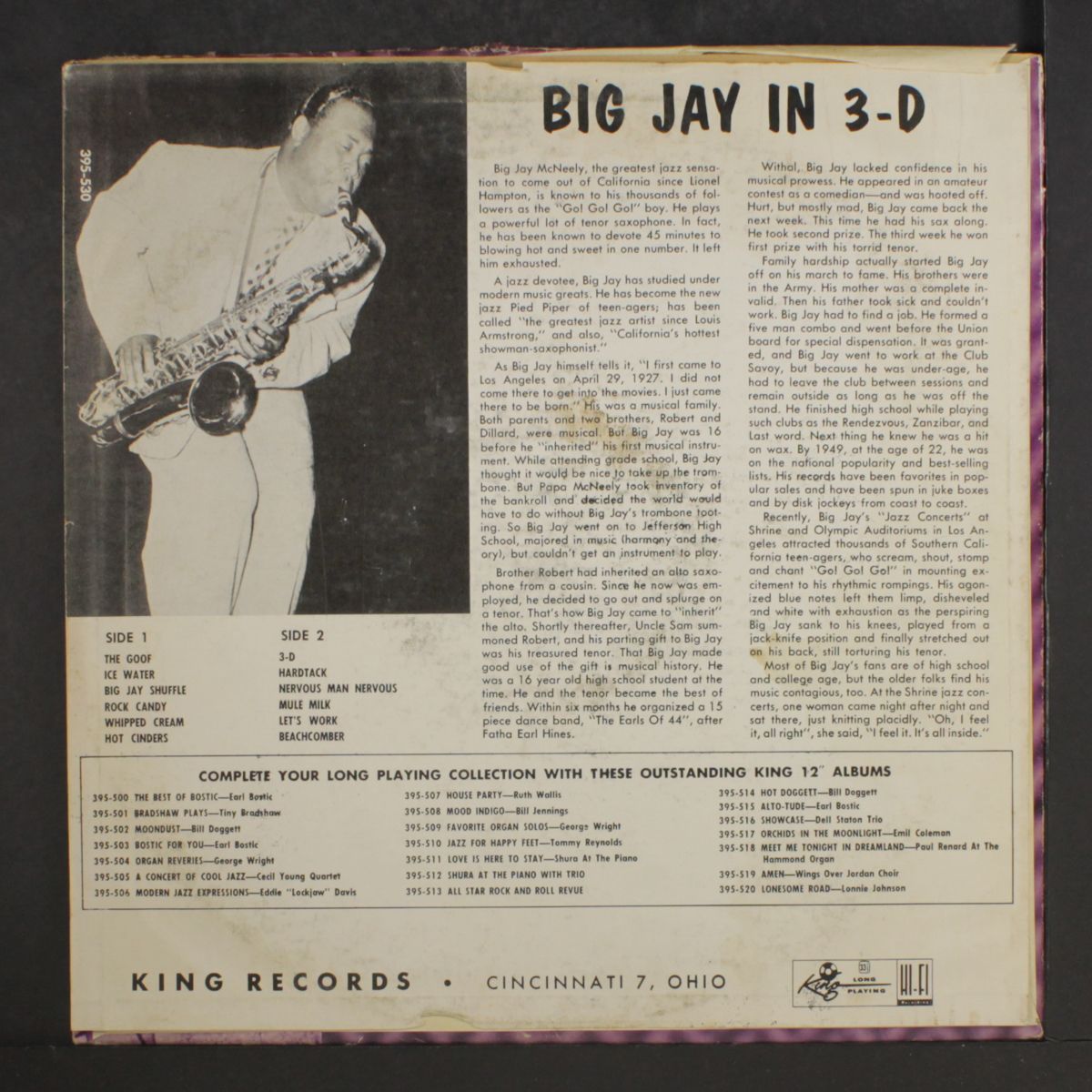 big jay in 3-d by BIG JAY MCNEELY